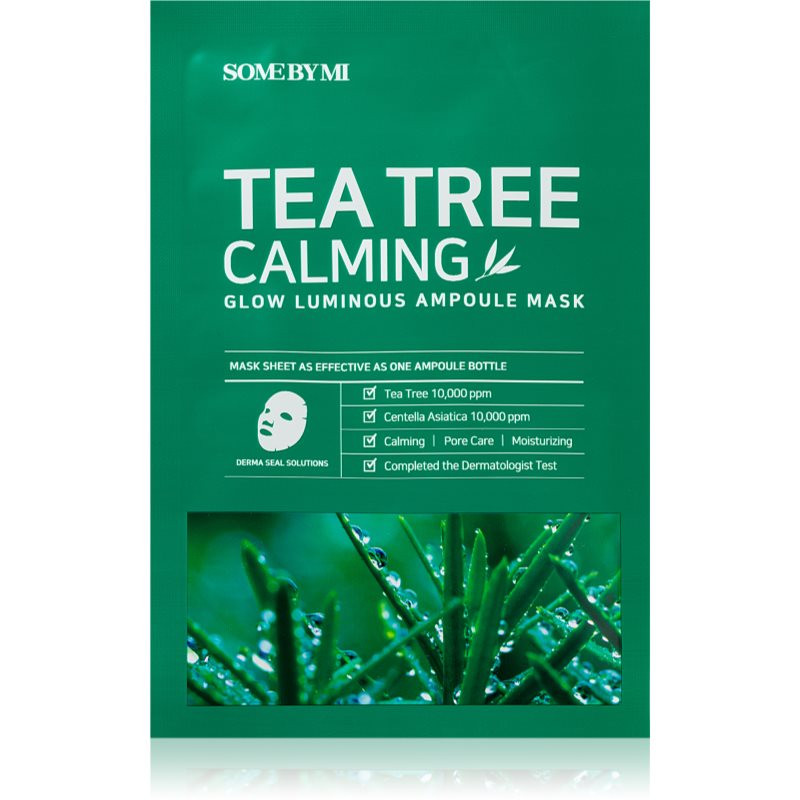 Some By Mi Glow Luminous Tea Tree Calming soothing sheet mask for problem skin 25 g