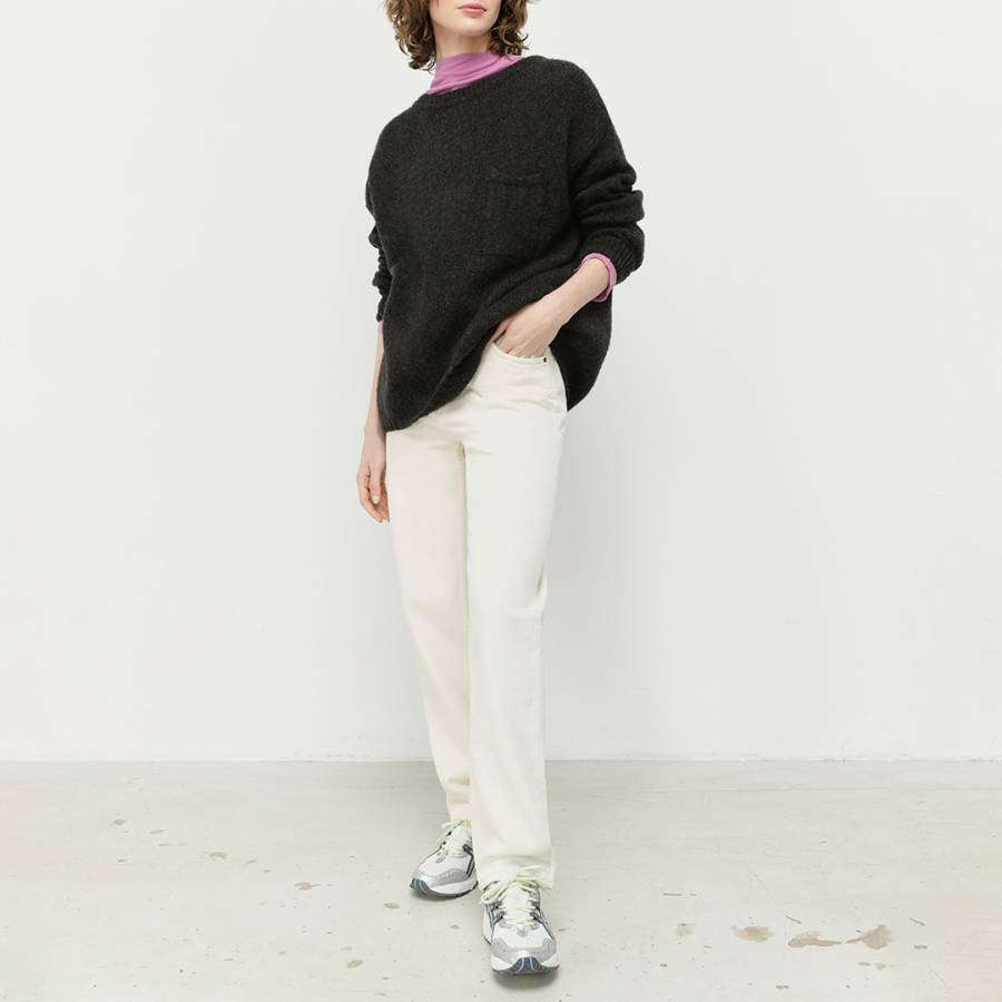 Black Gokson Wool Blend Jumper