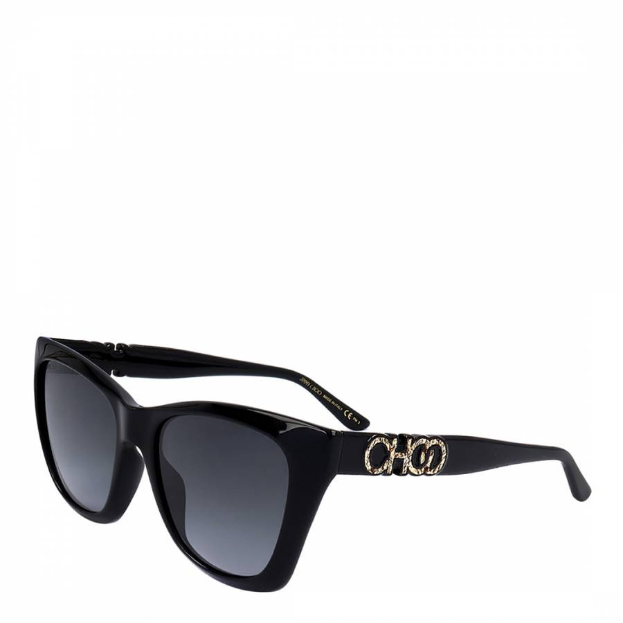 Black Square Rimmed Sunglasses 55mm