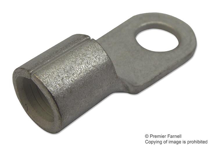 Te Connectivity/partner Stock 130554 Ring Terminal, 6Awg, M6, Uninsulated