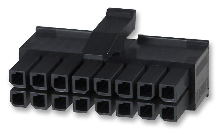 Te Connectivity/partner Stock 1-794617-6 Conn Housing, Rcpt, 16Pos, 3mm