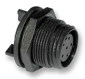 Bulgin/partner Stock Px0413/08S Circular Connector, Rcpt, 8Pos, Crimp