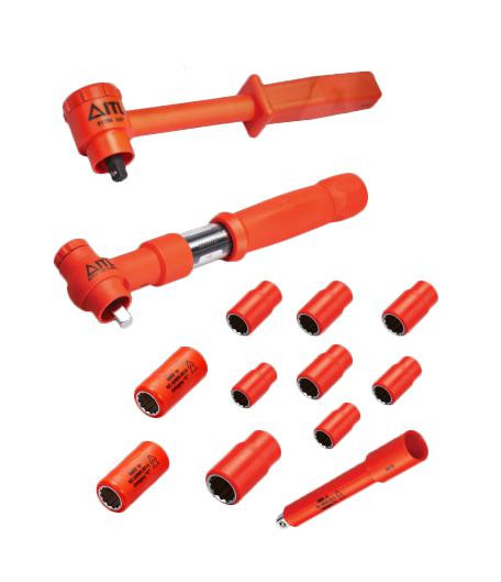 Insulated Tools Ltd 04205 Socket Set, 3/8