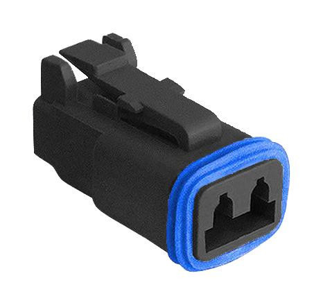 Bulgin/partner Stock Px0105S02Gy Automotive Connector, Plug, 2Pos, 13A, 250Vdc