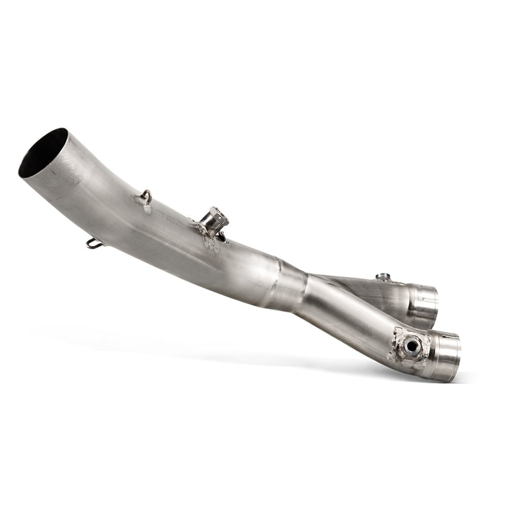 Akrapovic Slip-on Track Day Link Pipe/Collector Titanium Yamaha YZF R1 2015- (L-Y10SO11T/TD) Size