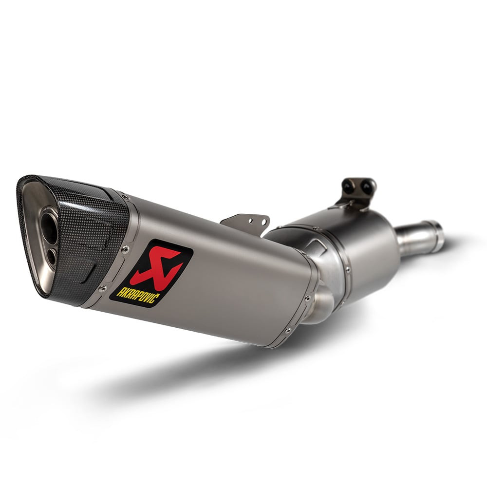 Akrapovic Slip-On Line (Titanium) BMW F900R / XR 2020- (S-B9SO1-HAPLT) Size