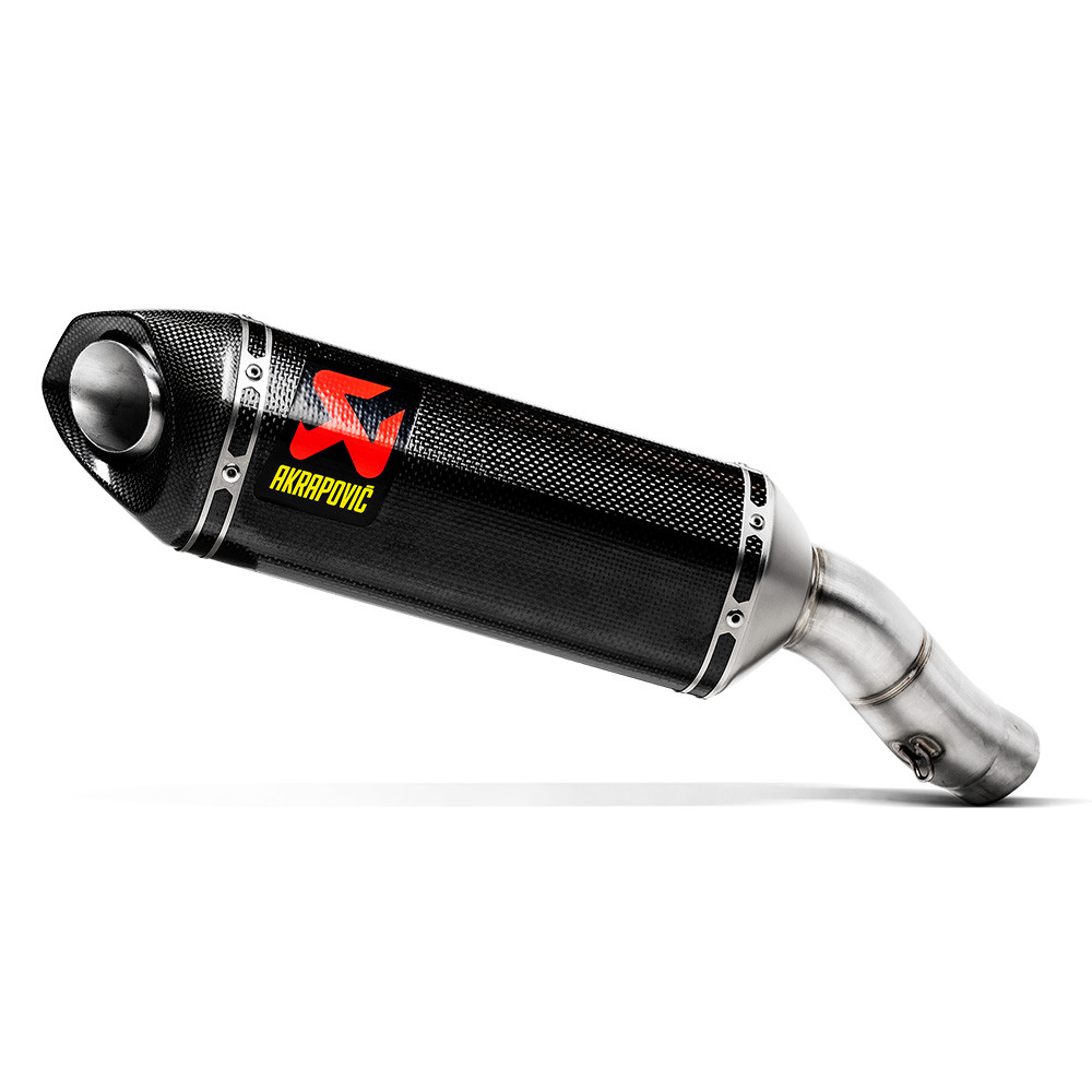 Akrapovic Slip-On Line (Carbon) Kawasaki ZX-6R / Ninja ZX-6R 636 2009- (S-K6SO7-ZC) Size