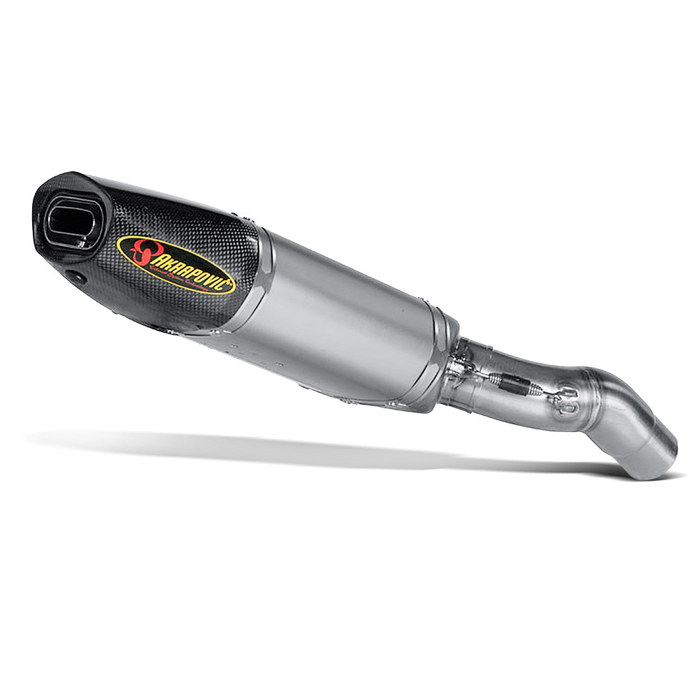 Akrapovic Slip-On Line (Titanium) Kawasaki Ninja ZX-6R 2007-08 (S-K6SO5-HACT) Size