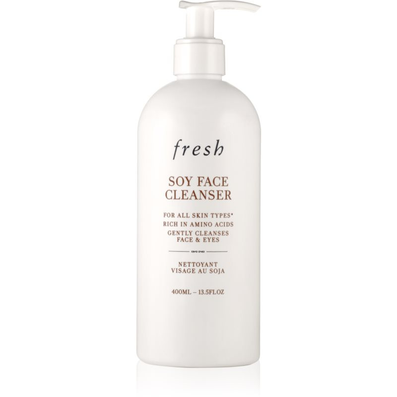 fresh Soy Face Cleanser makeup remover cleansing gel 400 ml