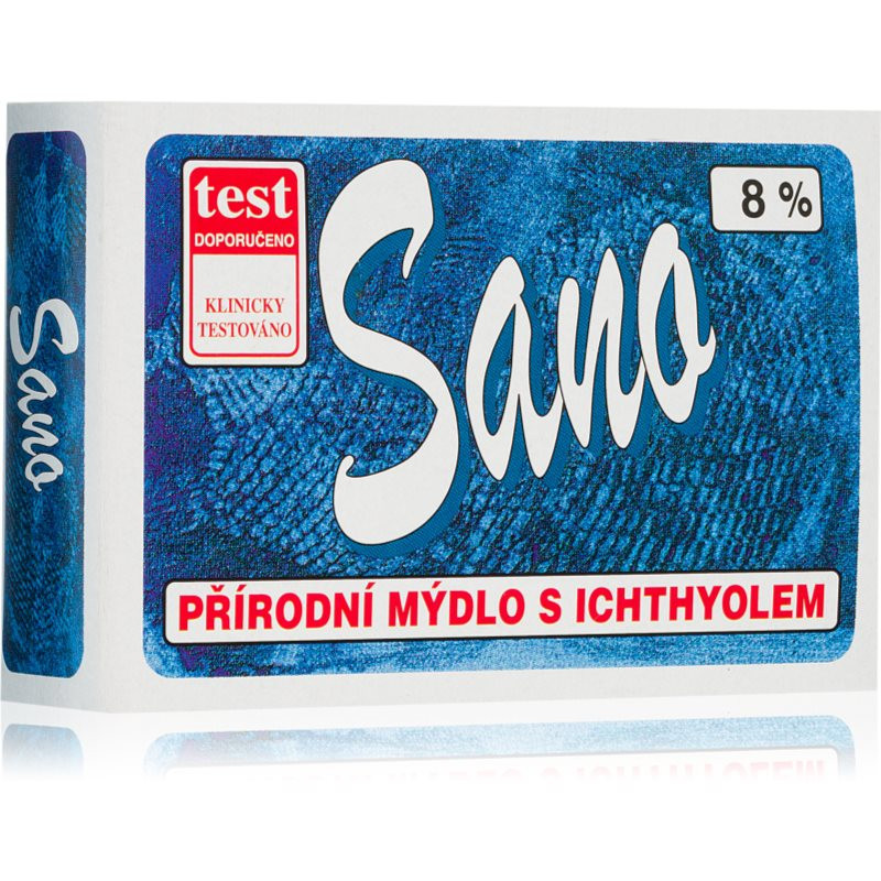 Merco Sano soap with ichthyol 8% soap for problem skin 100 g