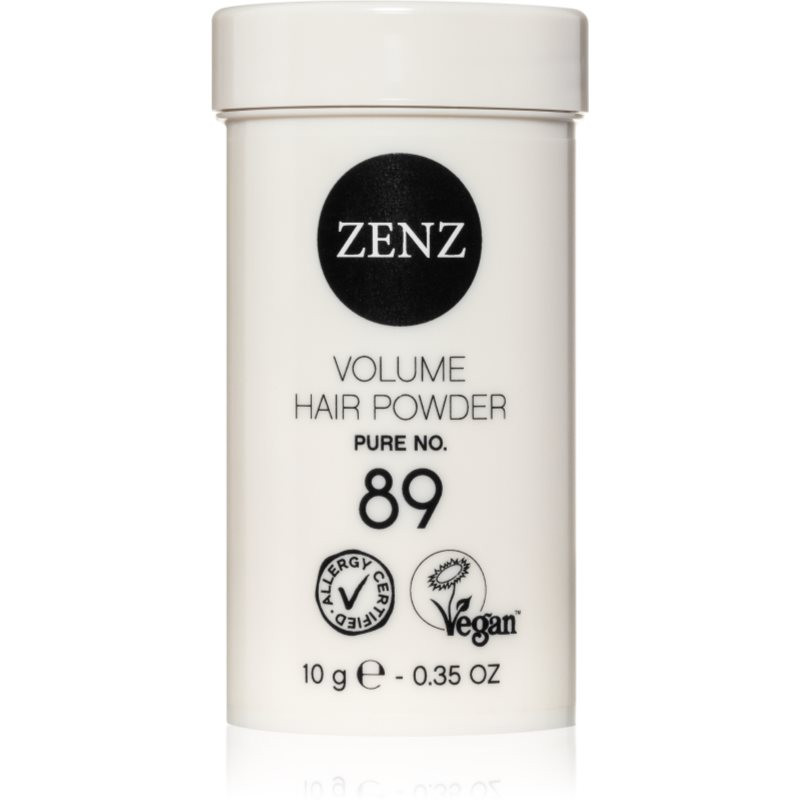 ZENZ Organic Pure No. 89 dry shampoo in powder 10 g