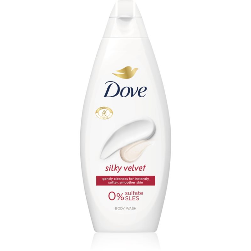 Dove Silky Velvet shower gel 250 ml