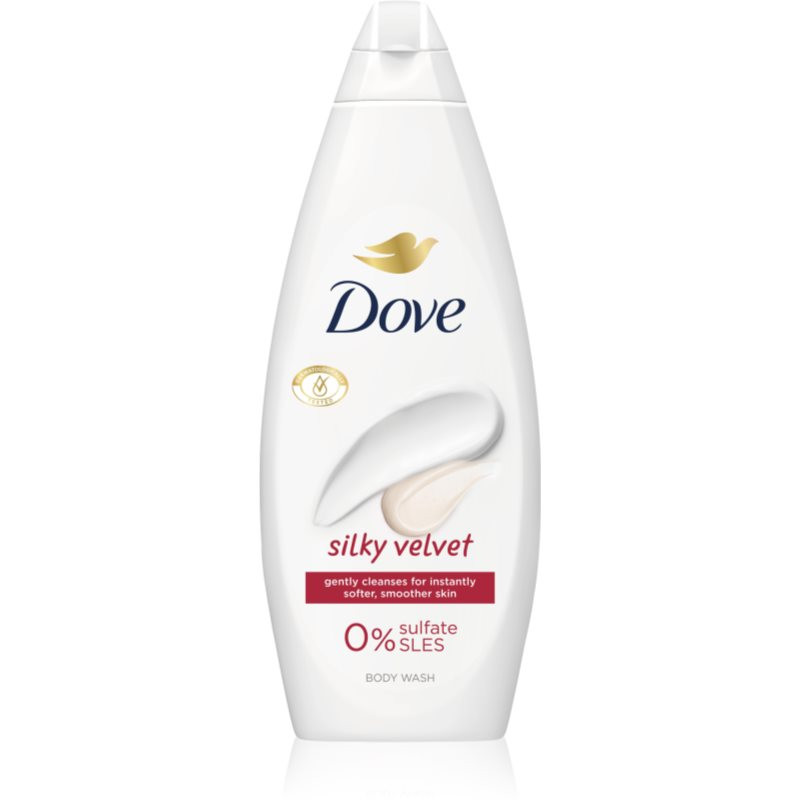 Dove Silky Velvet Nourishing Care shower gel maxi 720 ml