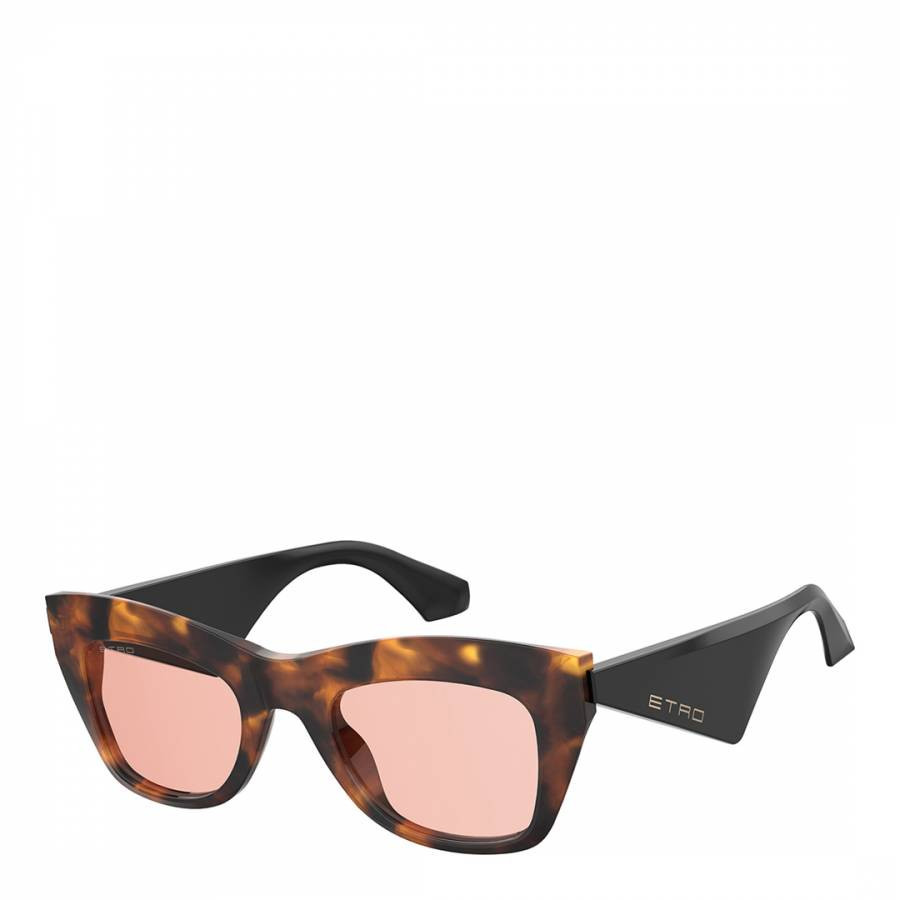 Havana Rectangular Sunglasses 51mm