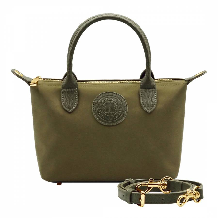 Khaki Etretat Medium Bag