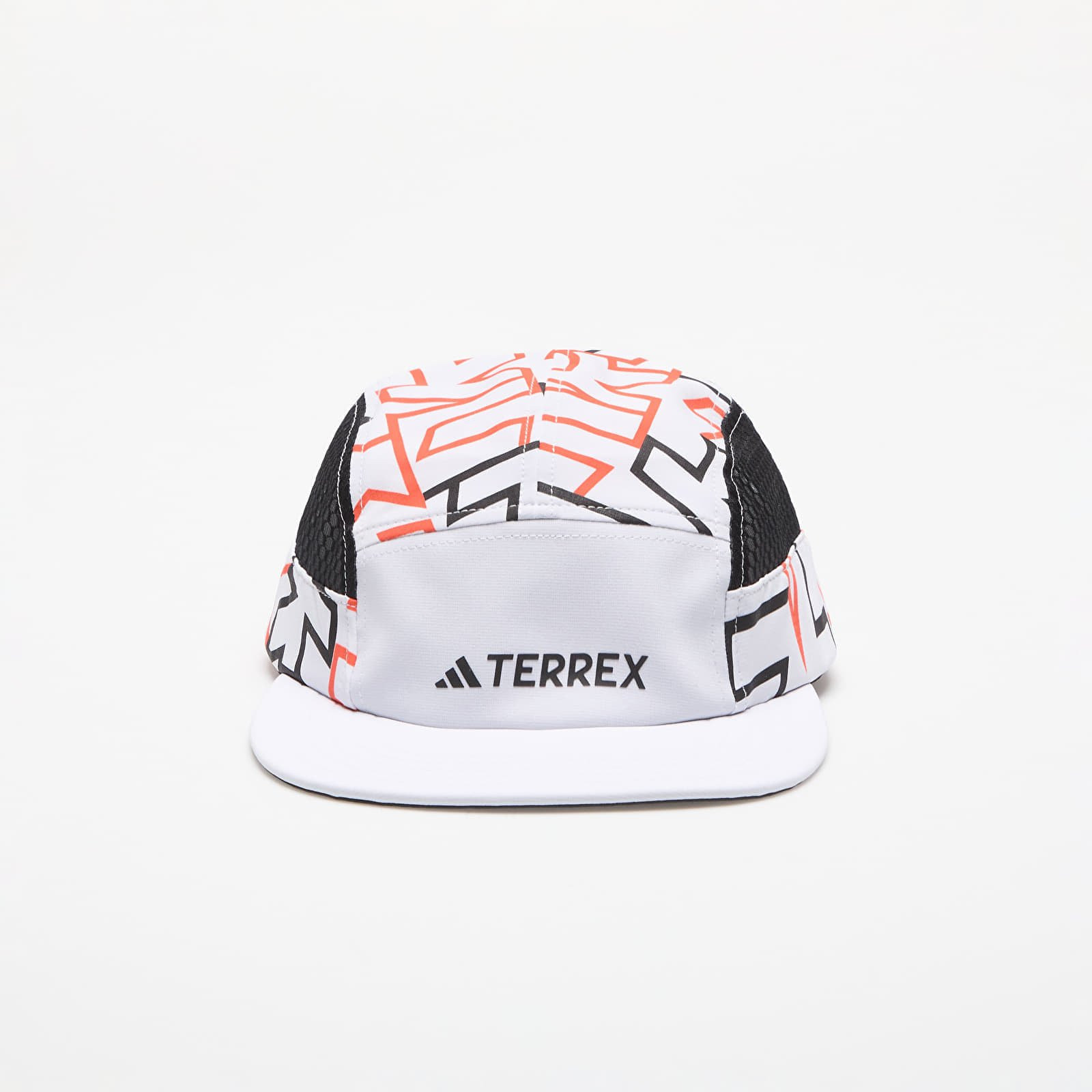 Cap adidas Terrex Heat.Rdy 5-Panel Graphic Cap Black/ Semi Impact Orange/ Black M