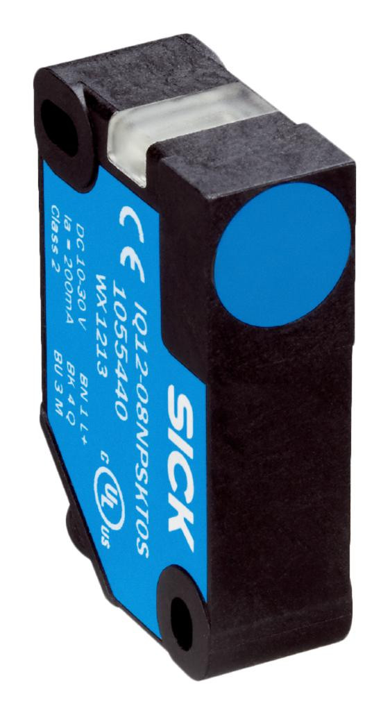 Sick Iq12-08Npokt0S Inductive Prox Sensor, Pnp/spst-Nc, 8mm