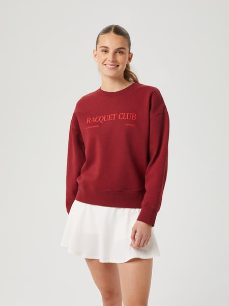 Björn Borg Borg Boyfriend Crew Red, L