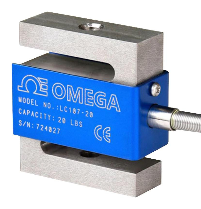 Omega Lc107-15 Load Cell, S-Beam, 15Lb, 2Mv/v, 5Vdc