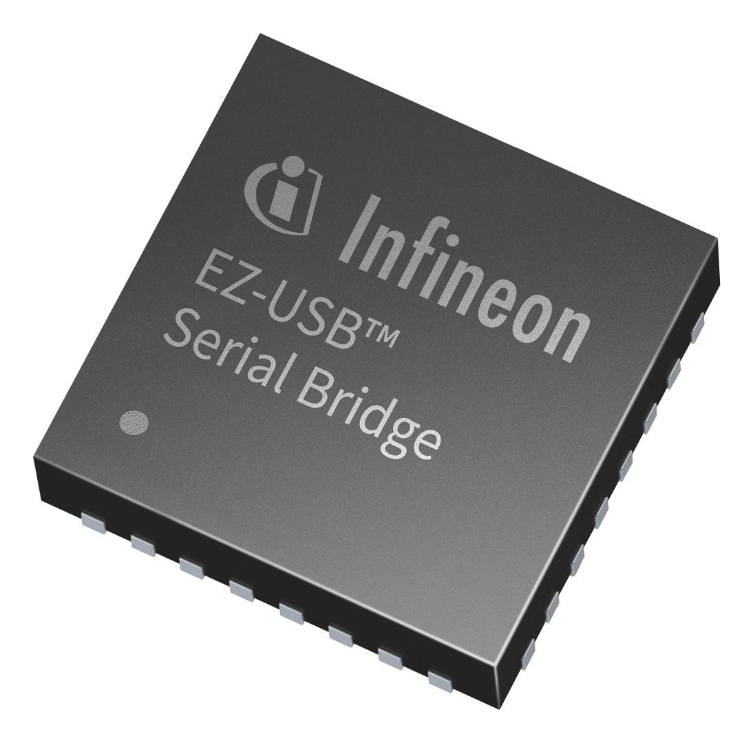 Infineon Cy7C65213-32Ltxit Usb To Uart Bridge, -40 To 85Deg C