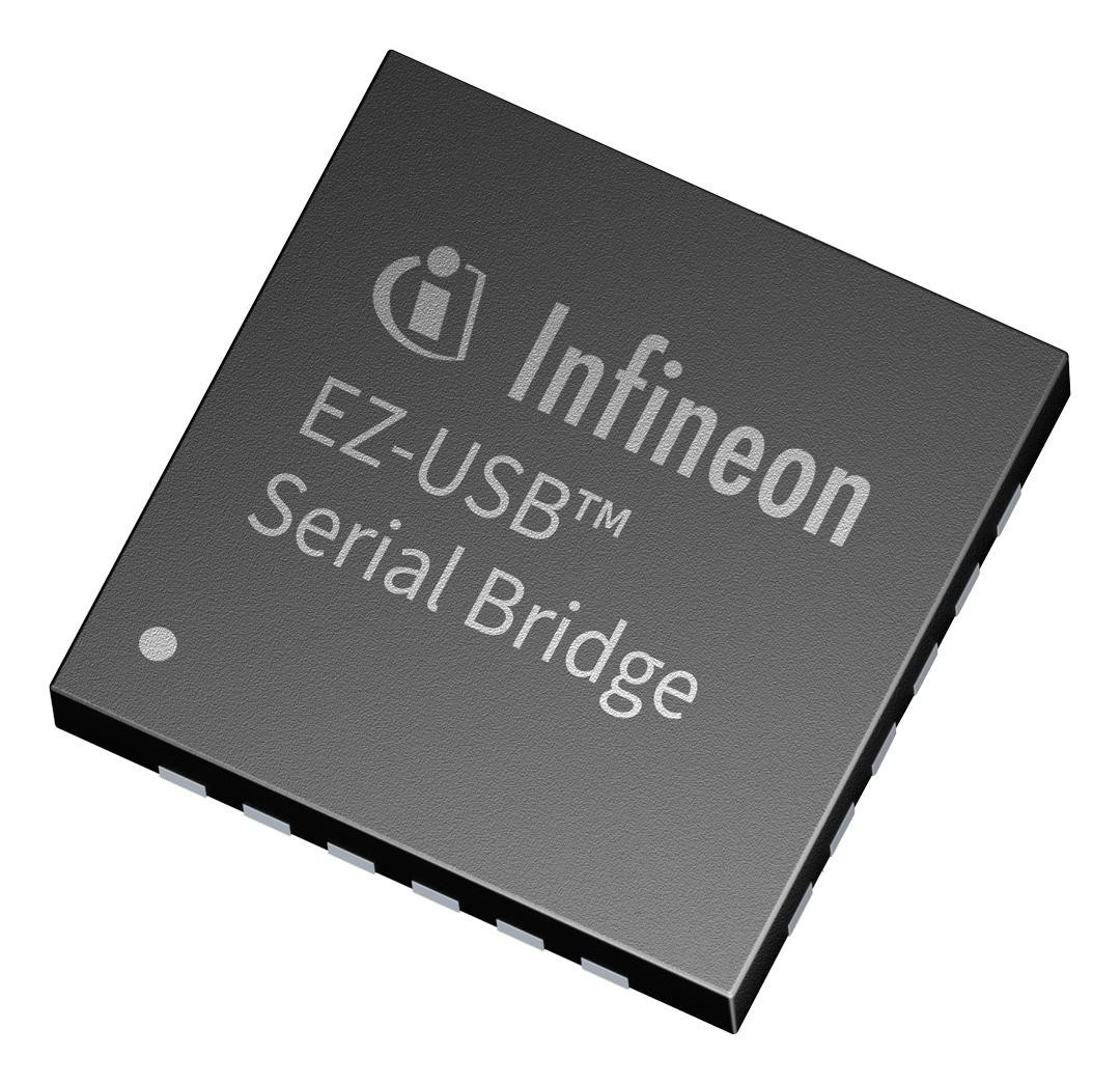 Infineon Cy7C65211-24Ltxit Usb To I2C/spi/uart Bridge, 85Deg C