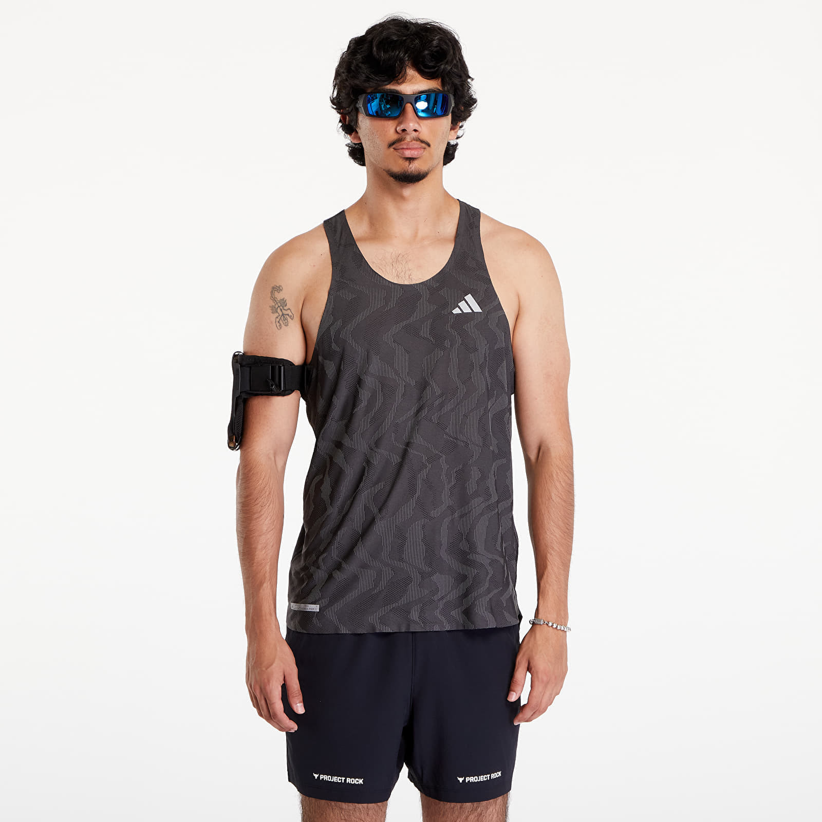 Tank top adidas Ultimate HEAT.RDY Engineered Running Top Black L