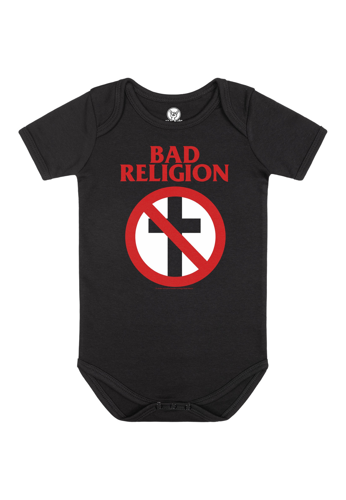 Bad Religion - Cross Buster Babygrow Black/Red - Kids