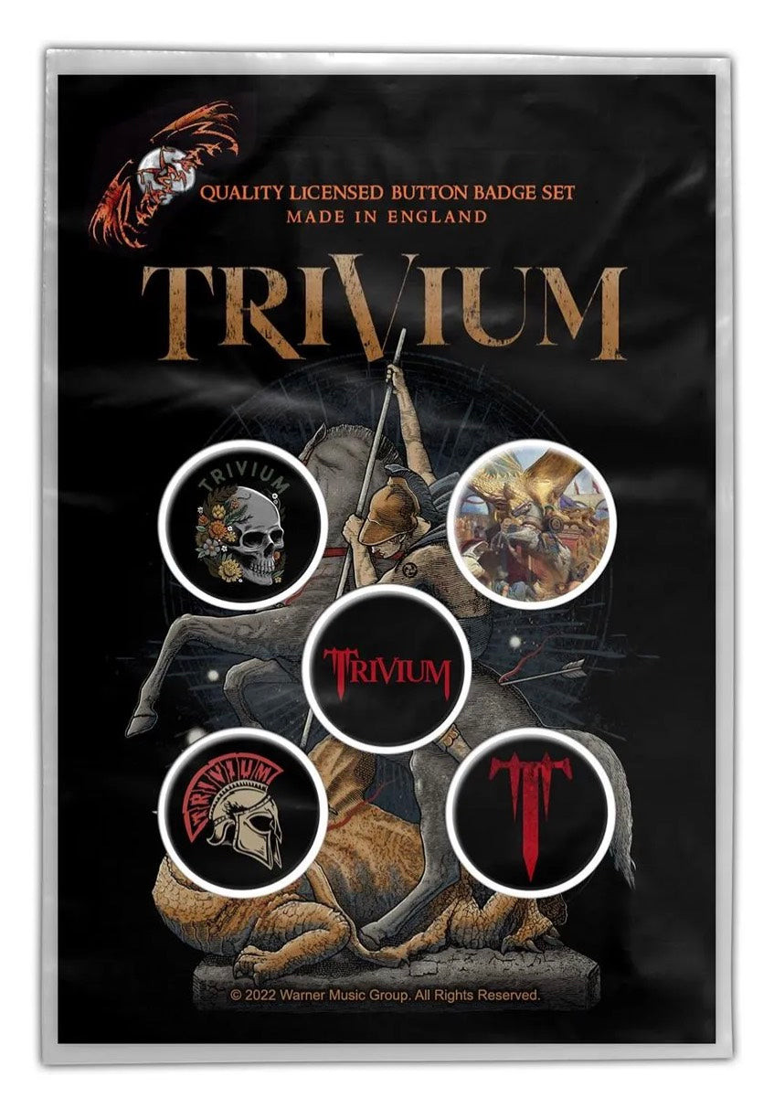 Trivium - In The Court Of The Dragon - Buttons
