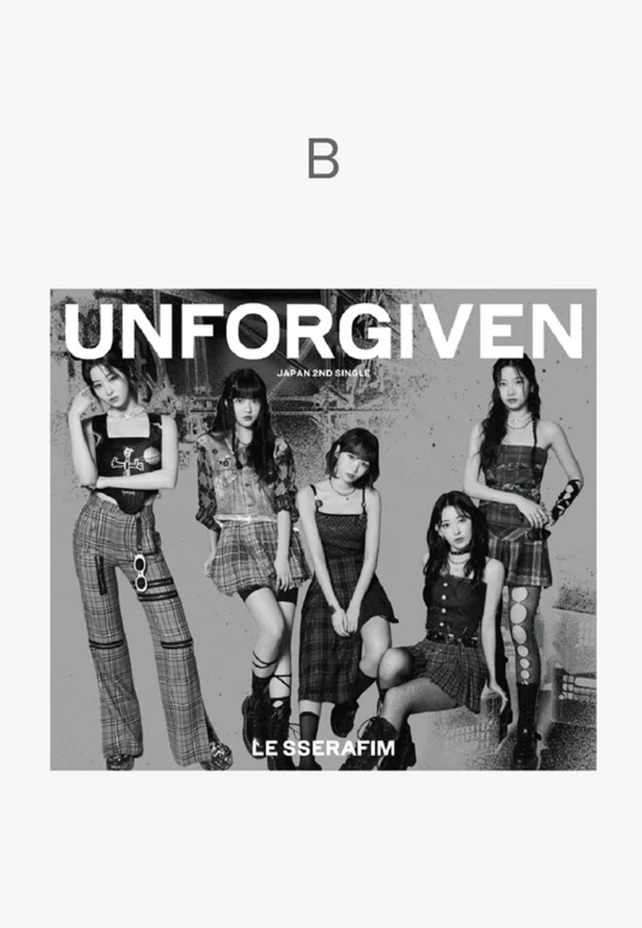 Le Sserafim - Unforgiven (Ltd. Edition B Japan Single + DVD) - CD/DVD