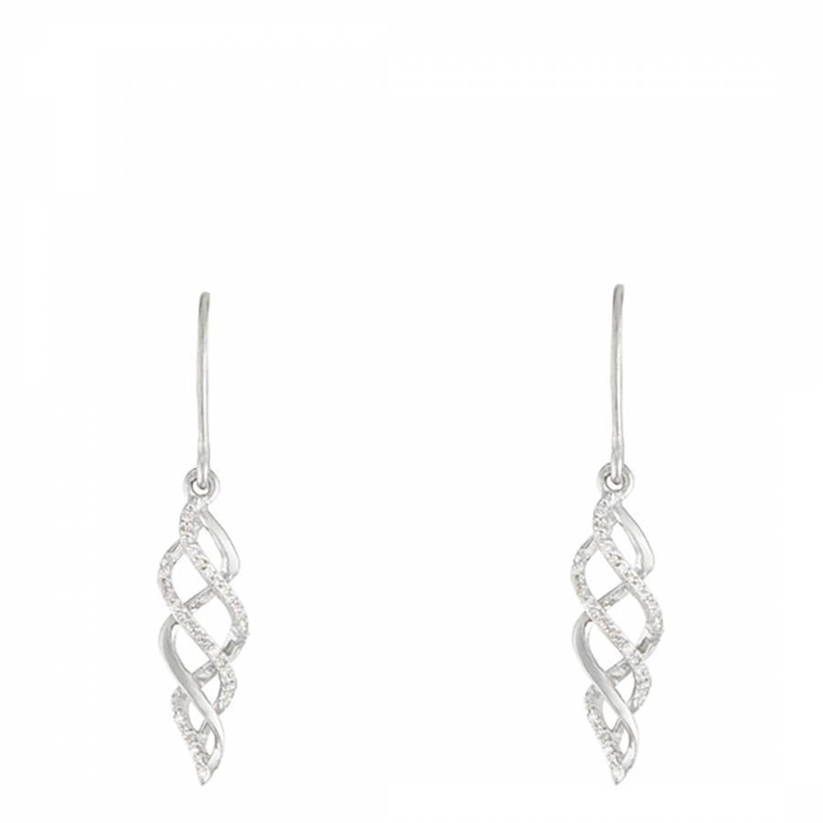 White Gold Diamond June Earrings