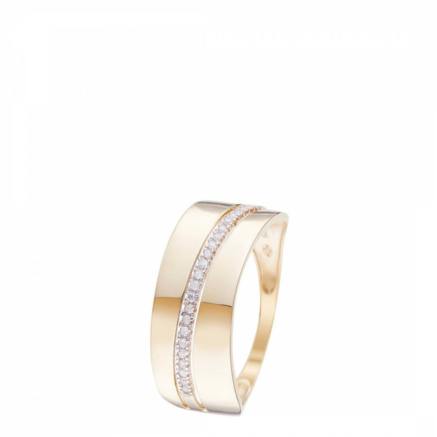 Yellow Gold Madison Diamond Ring