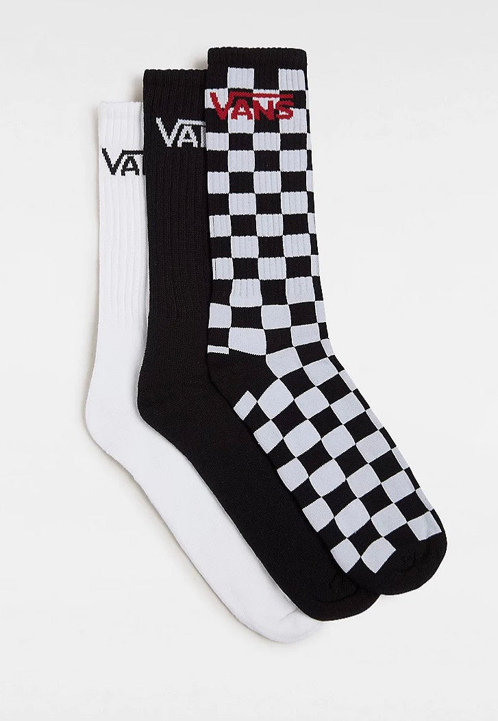 Vans - Classic Crew Black/White - Socks