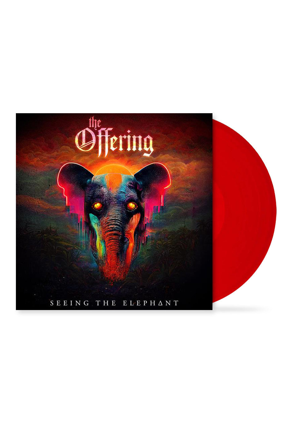 The Offering - Seeing The Elephant Transparent Red - Vinyl