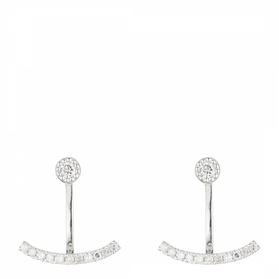 White Gold Diamond Rayong Earrings