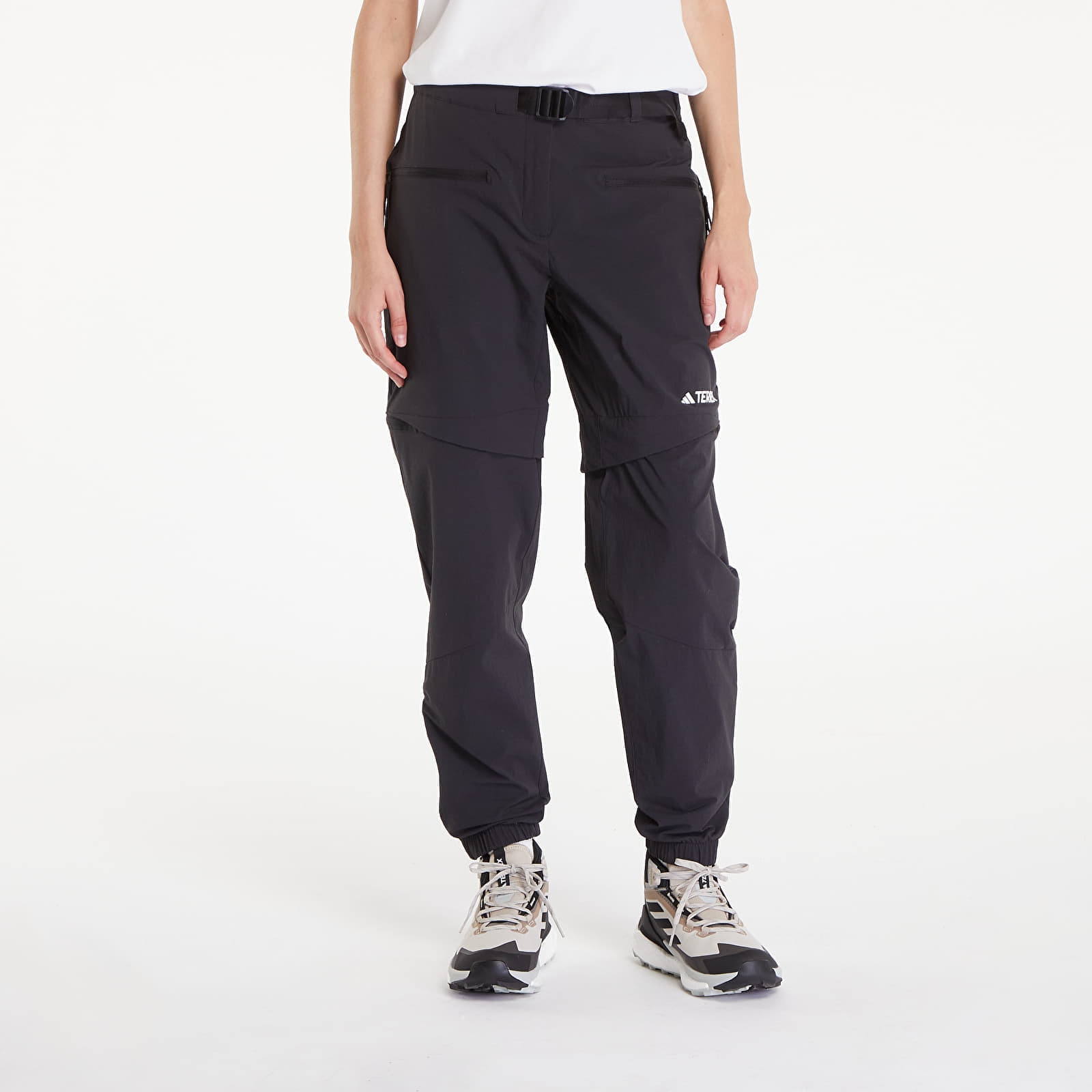 Pants adidas W Terrex Utilitas Hiking Zip-Off Pants Black S/34