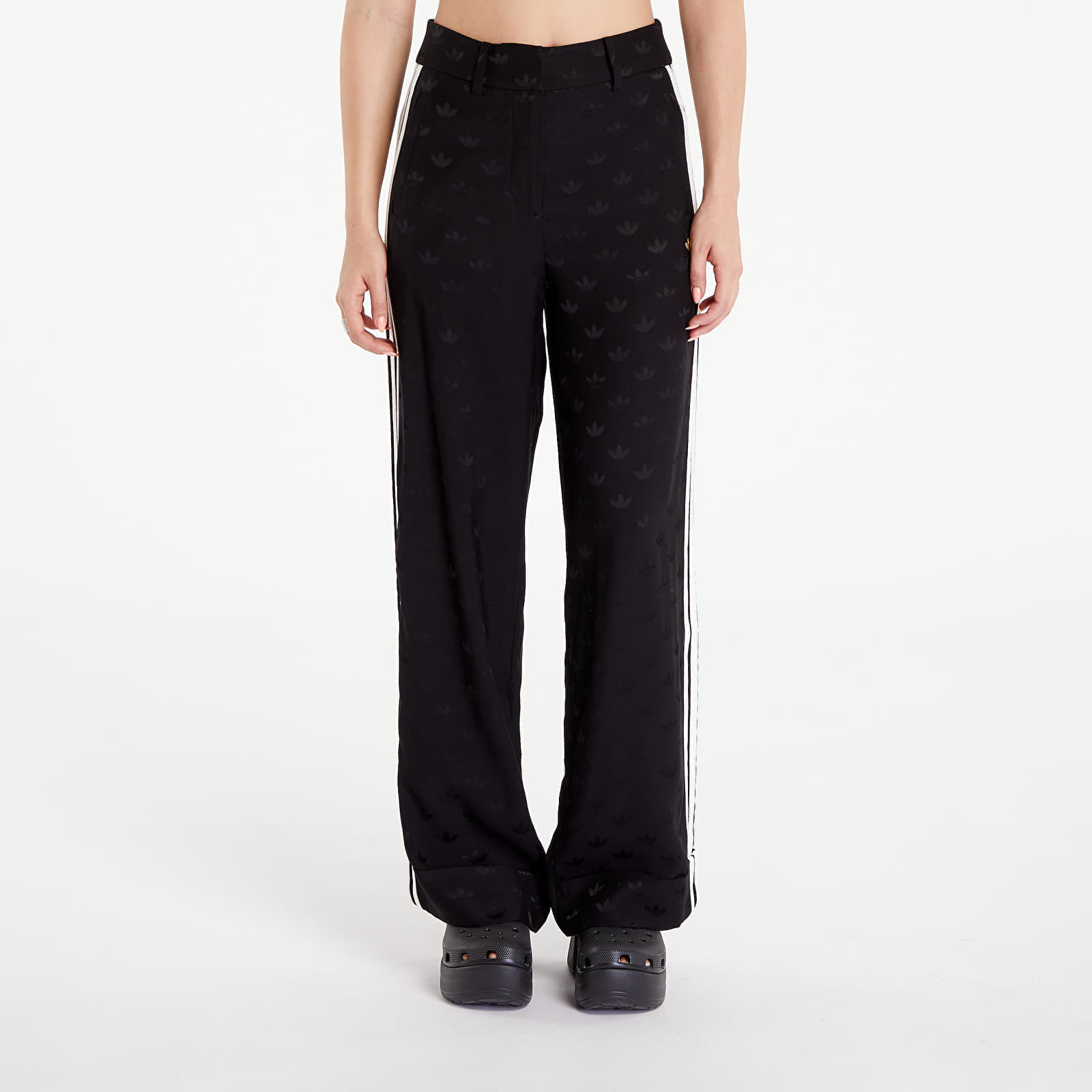 Pants adidas Premium Woven Jaquard Pants Black XS