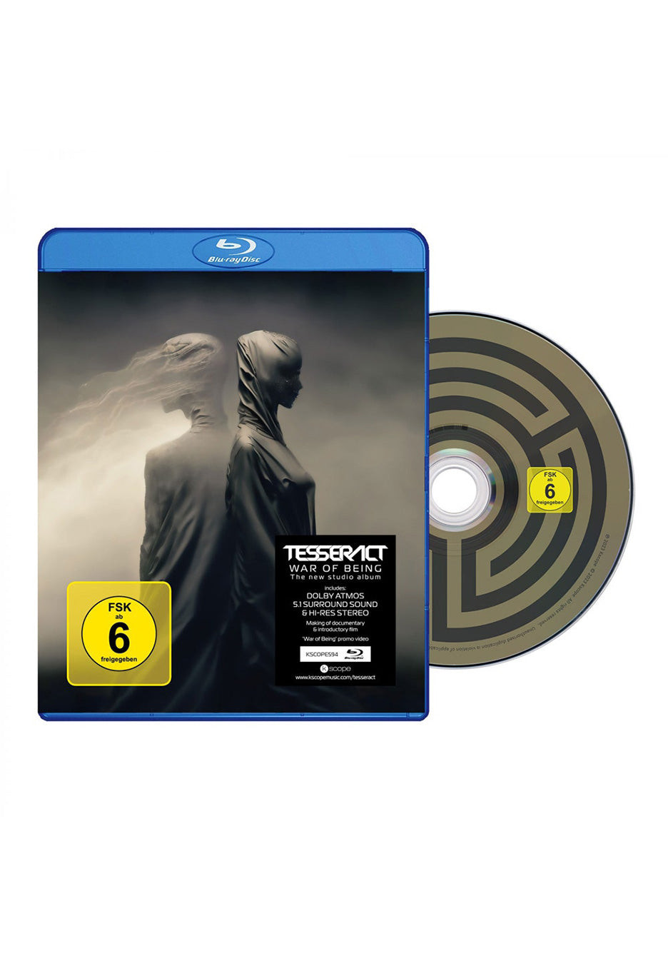 Tesseract - War Of Being - Blu Ray