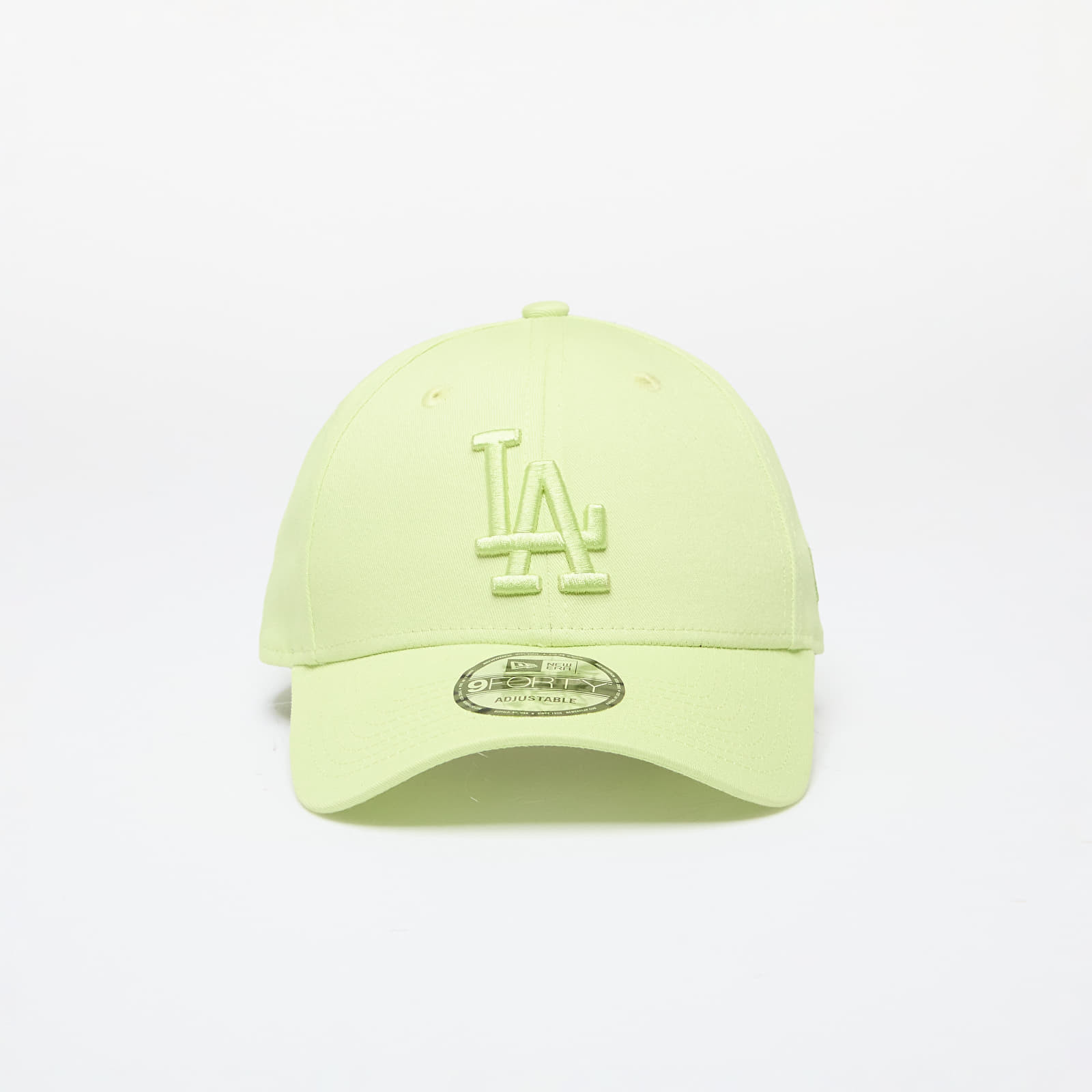 Cap New Era Los Angeles Dodgers League Essential 9FORTY Adjustable Cap Pastel Green Universal