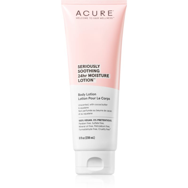 ACURE Seriously Soothing 24hr Moisture hydrating body lotion 236 ml