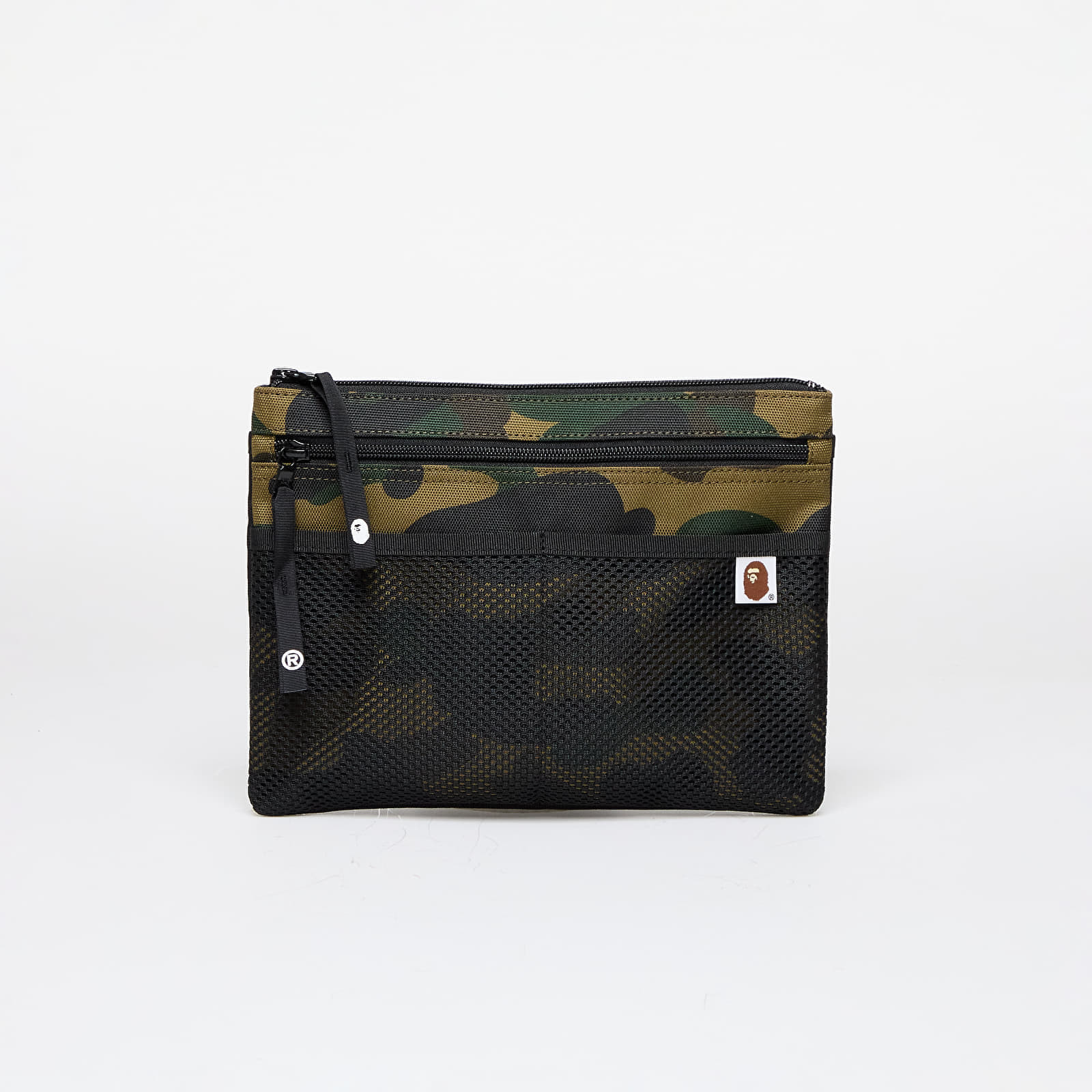 Bag A BATHING APE 1St Camo Cordura Sacoche Green 1 l