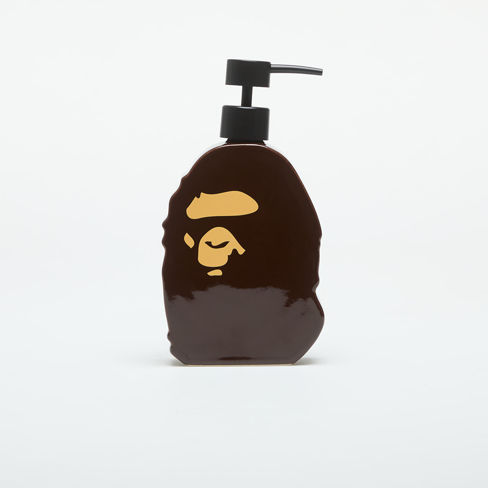 A BATHING APE Ape Head Soap Dispenser Brown Universal