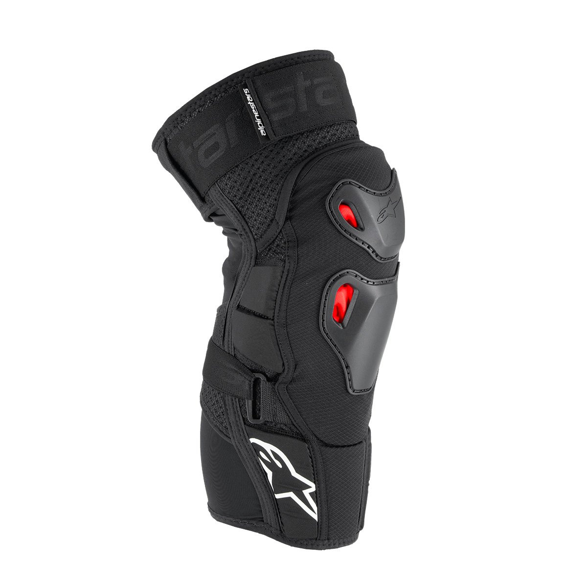 Alpinestars Bionic Pro Plasma Knee Protectors Black Red White Size L-XL