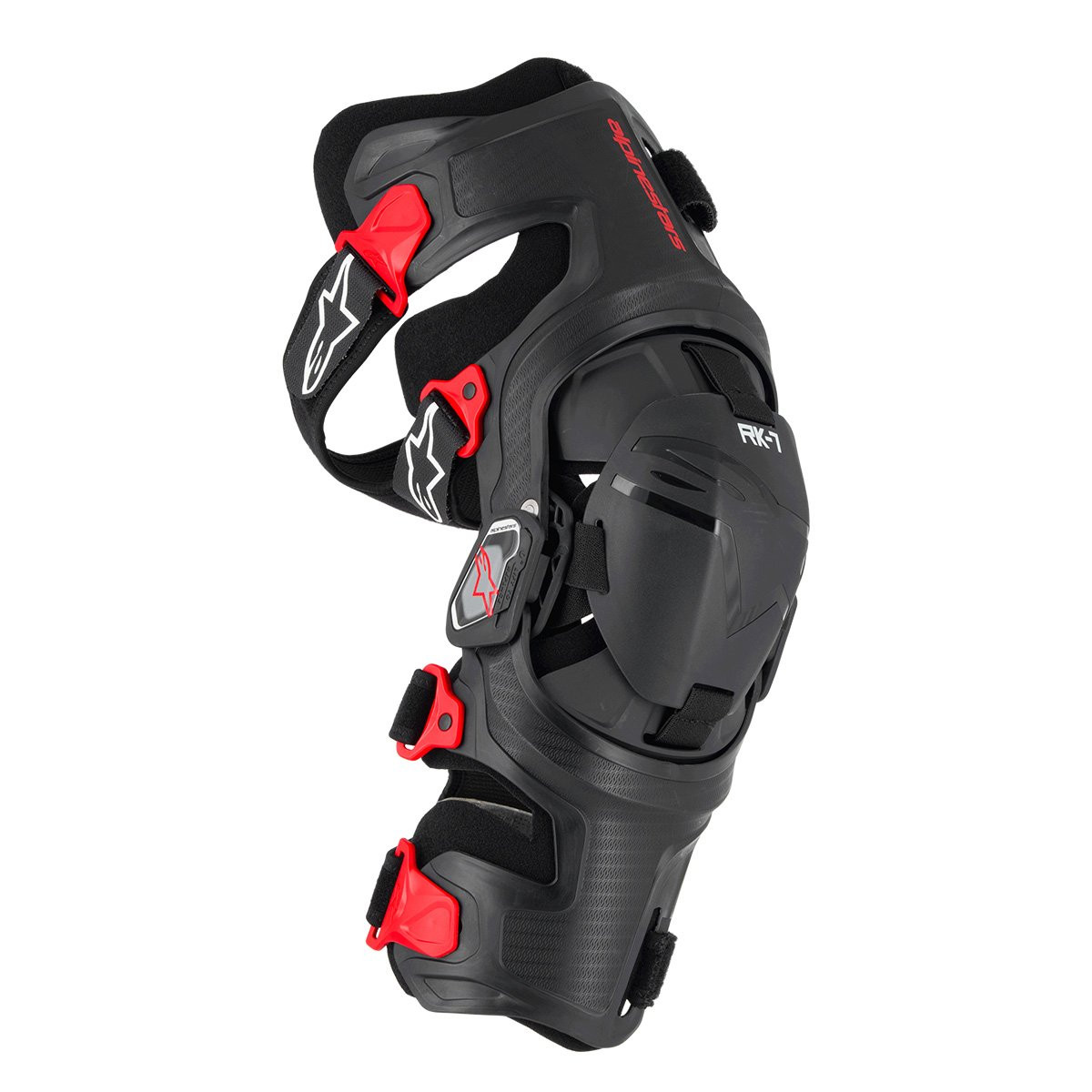 Alpinestars RK-7 Plasma Knee Brace Set Black Red Size L