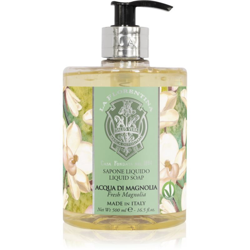 La Florentina Fresh Magnolia Liquid Soap natural liquid hand soap magnolia 500 ml