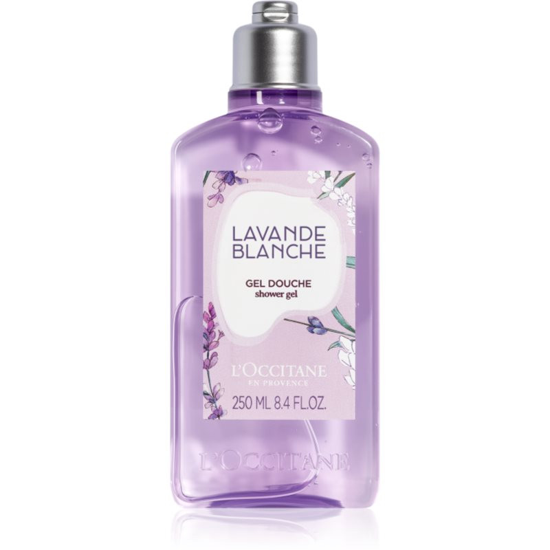 L’Occitane White Lavender Almond soothing shower gel 250 ml