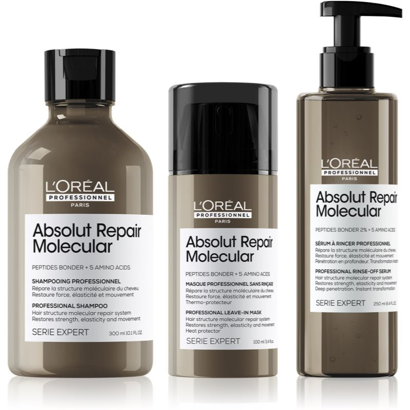 L’Oréal Professionnel Serie Expert Absolut Repair Molecular economy pack (for damaged hair)