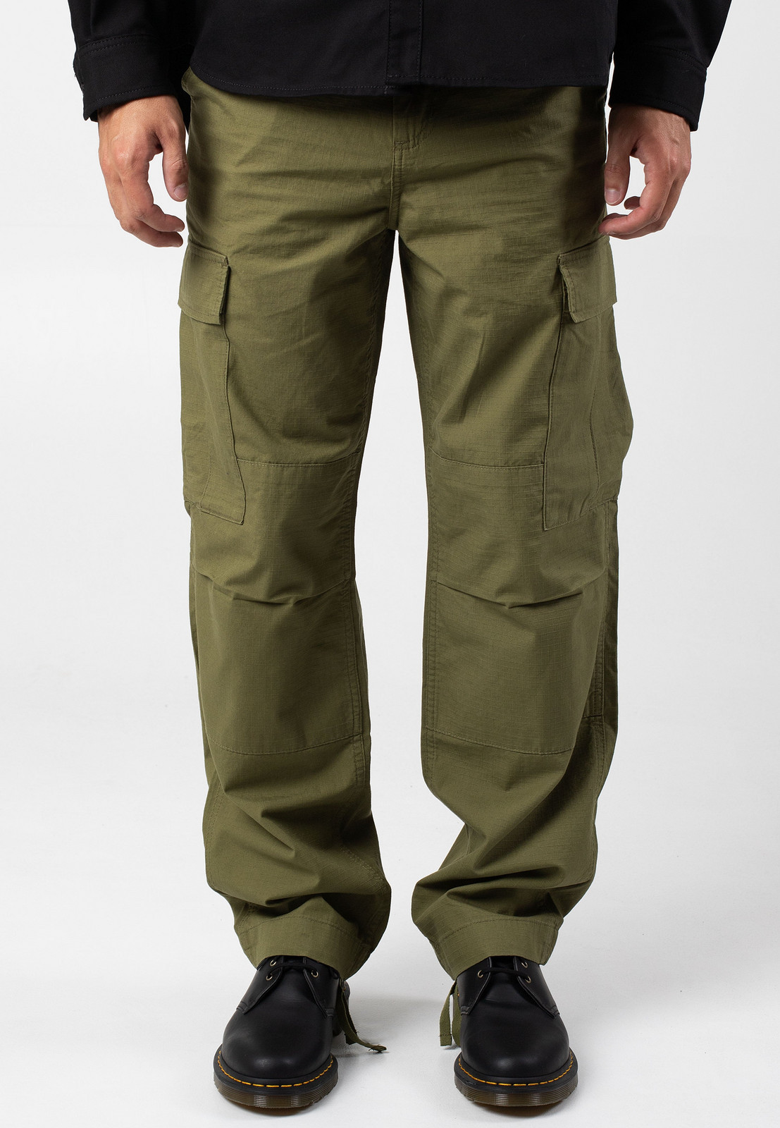 Carhartt WIP - Regular Cargo Rinsed Capulet - Pants