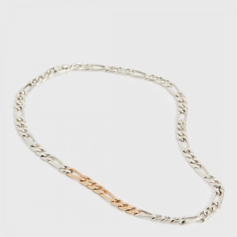 Silver Mix Link Necklace