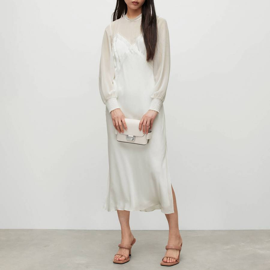 Ecru Bailey Midi Dress