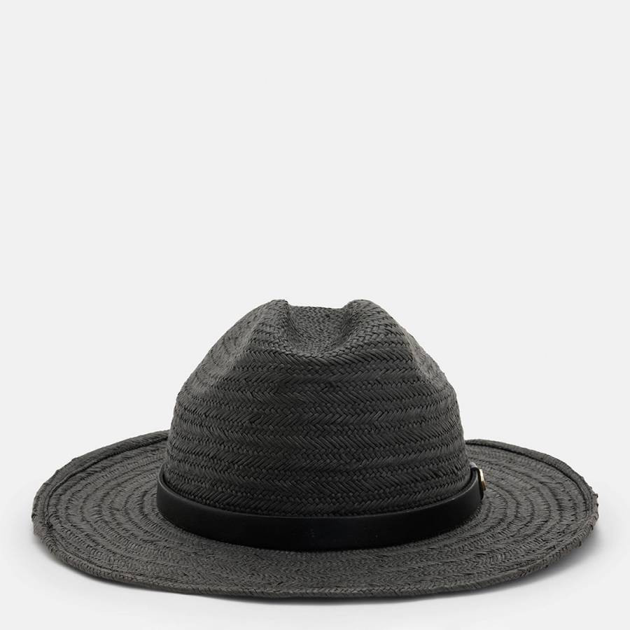 Black Talia Fedora Hat